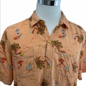 Tommy Bahama Island Modern Fit Hawaiian Size Large